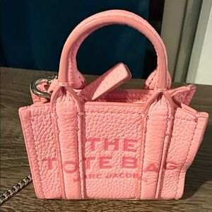 Marc Jacobs Pink handbag charm Used
